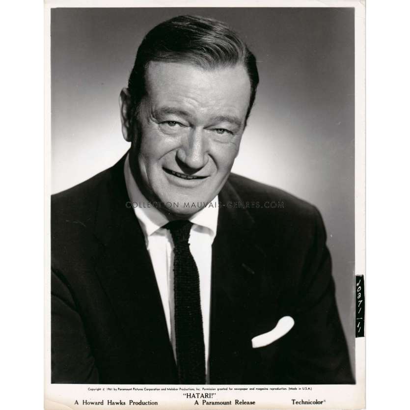 HATARI ! Photo de presse 10371-11 - 20x25 cm. - 1962 - John Wayne, Howard Hawks