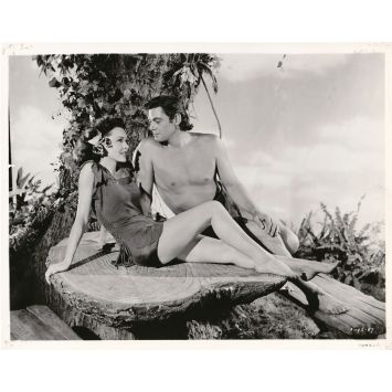 LE TRESOR DE TARZAN Photo de presse 1192-87 - 20x25 cm. - 1941 - Johnny Weissmuller, Richard Thorpe