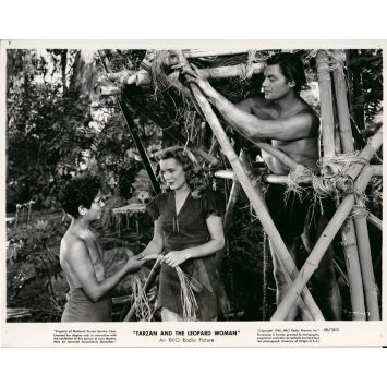 TARZAN AND THE LEOPARD MAN US Movie Still TLW-17 - 8x10 in. - 1946 - Kurt Neumann, Johnny Weissmuller