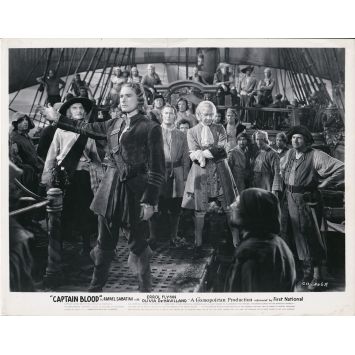 CAPTAIN BLOOD US Movie Still C13-306A - 8x10 in. - 1935 - Michael Curtiz, Errol Flynn