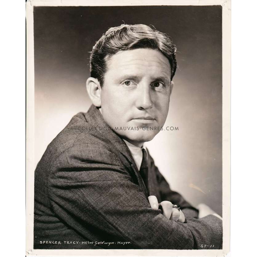 SPENCER TRACY Photo de presse ST-11 - 20x25 cm. - 1940 - Portrait, Portrait