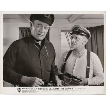 LE RENARD DES OCEANS Photo de presse 814-70 - 20x25 cm. - 1955 - John Wayne, John Farrow