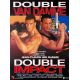 DOUBLE IMPACT Affiche de film- 40x54 cm. - 1991 - Jean-Claude Van Damme, Sheldon Lettich