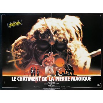 THE NAKED COUNTRY French Movie Poster- 15x21 in. - 1985 - Tim Burstall, John Stanton