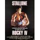 ROCKY 4 Affiche de cinéma- 40x54 cm. - 1985 - Sylvester Stallone, Sylvester Stallone