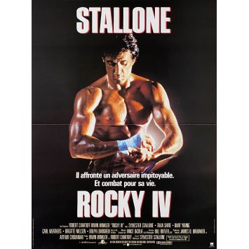 ROCKY IV French Movie Poster- 15x21 in. - 1985 - Sylvester Stallone, Sylvester Stallone