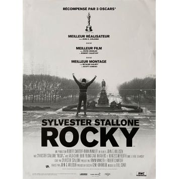 ROCKY French Movie Poster- 15x21 in. - 1976/R2021 - John G. Avildsen, Sylvester Stallone