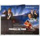 PERMIS DE TUER Affiche de cinéma- 400x300 cm. - 1989 - Timothy Dalton, James Bond