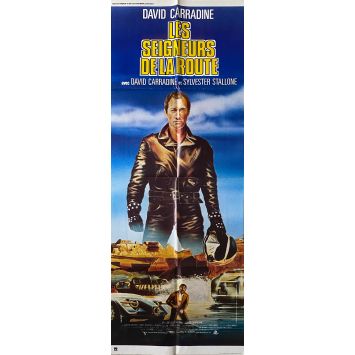 LES SEIGNEURS DE LA ROUTE Affiche de cinéma- 60x160 cm. - 1975 - Sylvester Stallone, Paul Bartel