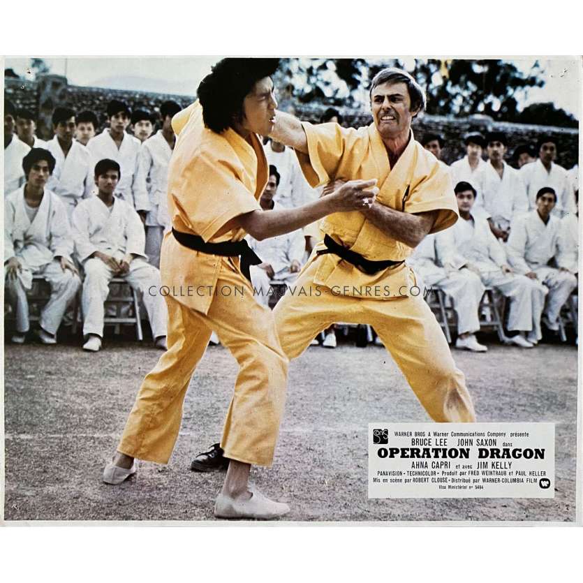 ENTER THE DRAGON US Lobby Card N01 - 10x12 in. - 1973 - Robert Clouse, Bruce Lee
