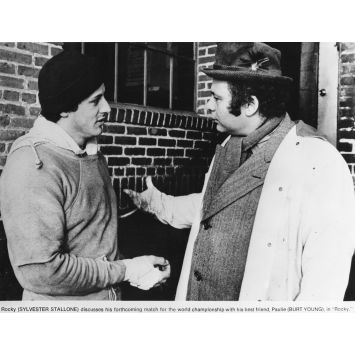 ROCKY US Movie Still RY-10 - 8x10 in. - 1976 - John G. Avildsen, Sylvester Stallone