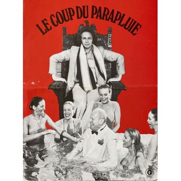 THE UMBRELLA COUP French Herald/Trade Ad- 9x12 in. - 1980 - Gérard Oury, Pierre Richard