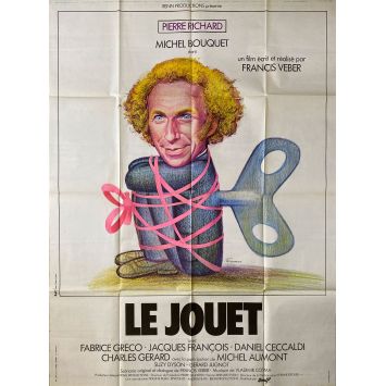 THE TOY French Movie Poster- 47x63 in. - 1976 - Francis Veber, Pierre Richard