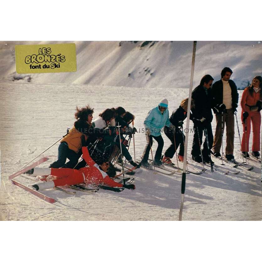 LES BRONZES FONT DU SKI Photo de film N07 - 21x30 cm. - 1979 - Le Splendid, Patrice Leconte