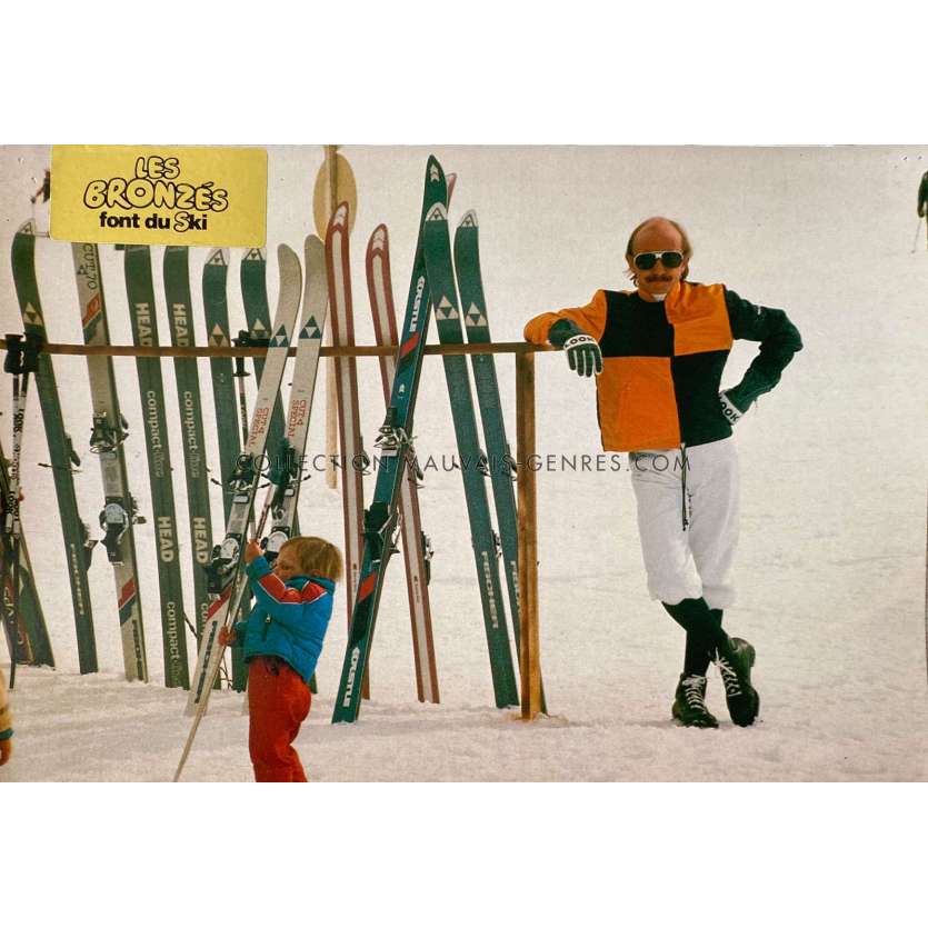 LES BRONZES FONT DU SKI Photo de film N08 - 21x30 cm. - 1979 - Le Splendid, Patrice Leconte