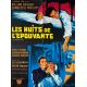 LES NUITS DE L'EPOUVANTE Affiche de cinéma- 60x80 cm. - 1966 - William Berger, Elio Scardamaglia