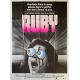 RUBY French Movie Poster- 47x63 in. - 1977 - Curtis Harrington, Piper Laurie