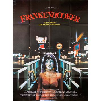 FRANKENHOOKER French Movie Poster- 47x63 in. - 1990 - Frank Henenlotter, Patty Mullen