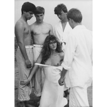 TENEBRES Photo de presse N07 - 18x24 cm. - 1982 - John Saxon, Dario Argento
