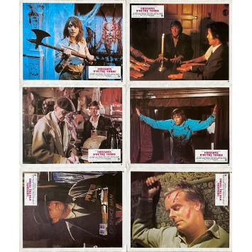 FROM BEYOND THE GRAVE French Lobby Cards x12 - 9x12 in. - 1974 - Kevin Connor, Peter Cushing