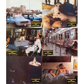 THE NEW YORK RIPPER French Lobby Cards x6 - 47x63 in. - 1982 - Lucio Fulci, Jack Hedley