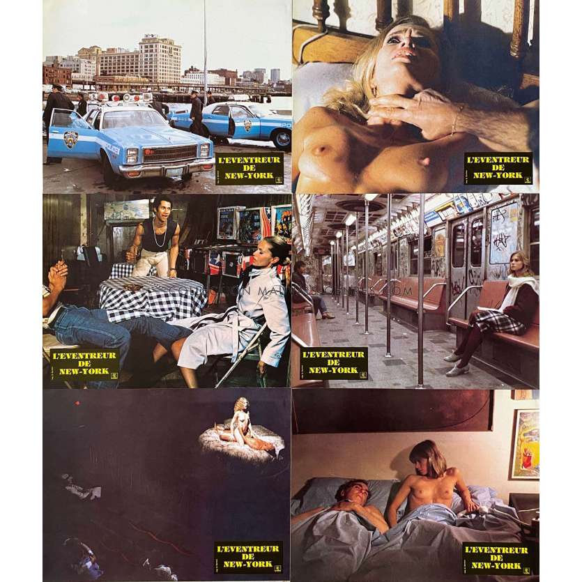 L'EVENTREUR DE NEW YORK Photos de film x6 - 120x160 cm. - 1982 - Jack Hedley, Lucio Fulci