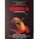 Friday THE 13TH THE FINAL CHAPTER French Movie Poster- 15x21 in. - 1984 - Joseph Zito, Erich Anderson