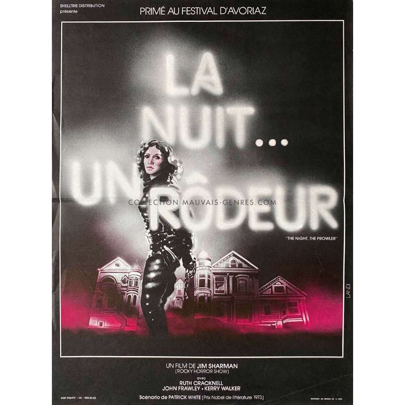 LA NUIT UN RODEUR Affiche de cinéma- 40x54 cm. - 1978 - Ruth Cracknell, Jim Sharman