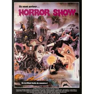 THE HORROR SHOW French Movie Poster- 15x21 in. - 1979 - Richard Schickel, Anthony Perkins