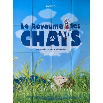 LE ROYAUME DES CHATS Affiche de film- 120x160 cm. - 2002 - Chizuru Ikewaki, Hiroyuki Morita