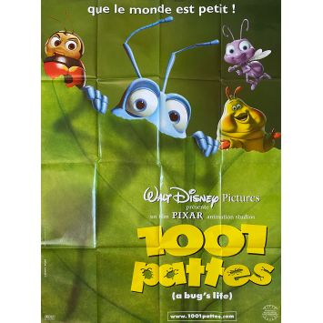 1001 PATTES Affiche de film- 120x160 cm. - 1998 - Pixar, John Lasseter