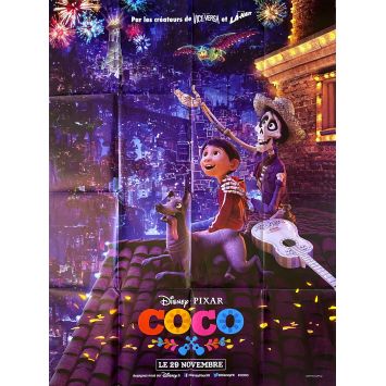 COCO Affiche de film Prev. - 120x160 cm. - 2017 - Anthony Gonzales, Pixar