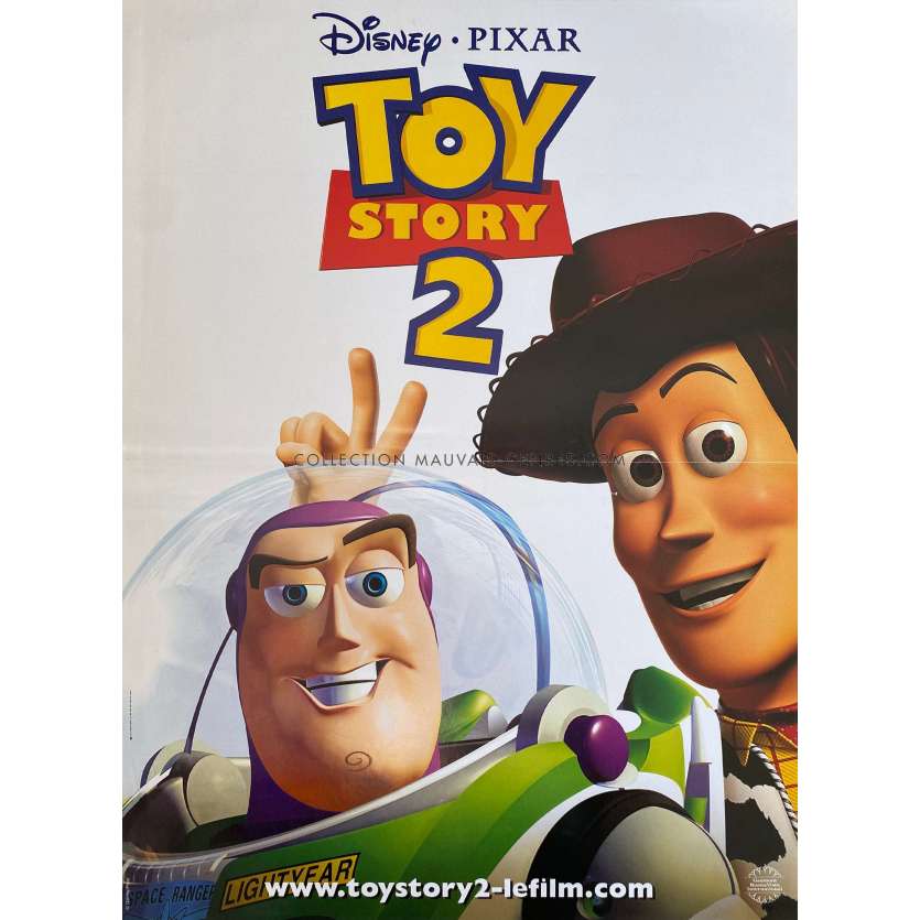 TOY STORY 2 Affiche de film- 40x54 cm. - 1999 - Tom Hanks, John Lasseter