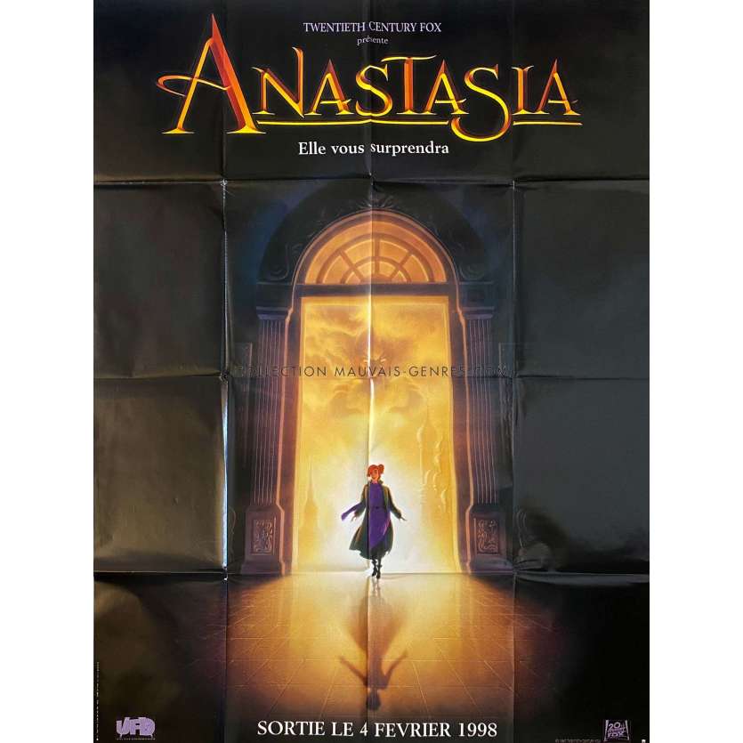 ANASTASIA Affiche de film Prev. - 120x160 cm. - 1997 - Meg Ryan, Don Bluth