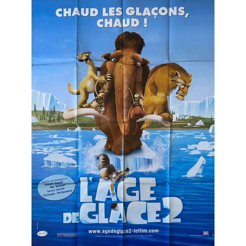 ICE AGE THE MELTDOWN French Movie Poster- 47x63 in. - 2006 - Carlos Saldanha, Ray Romano
