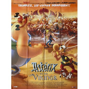ASTERIX AND THE VIKINGS French Movie Poster- 47x63 in. - 2006 - Stefan Fjeldmark , Roger Carel
