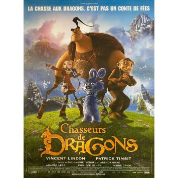 CHASSEURS DE DRAGONS Affiche de film- 40x54 cm. - 2008 - Vincent Lindon, Guillaume Ivernel