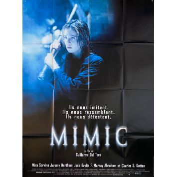 MIMIC French Movie Poster 47x63 '97 Guillermo del Toro, Mira Sorvino