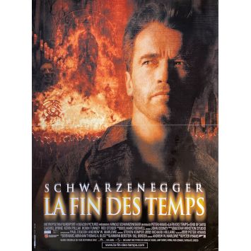 END OF DAYS French Movie Poster- 15x21 in. - 1999 - Peter Hyams, Arnold Schwarzenegger