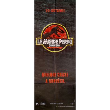 JURASSIC PARK 2 THE LOST WORLD French Movie Poster- 23x63 in. - 1997 - Steven Spielberg, Jeff Goldblum