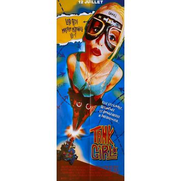 TANK GIRL French Movie Poster- 23x63 in. - 1995 - Rachel Talalay, Ice T