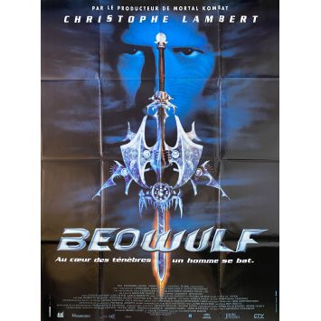 BEOWULF French Movie Poster- 47x63 in. - 1999 - Graham Baker, Christophe Lambert