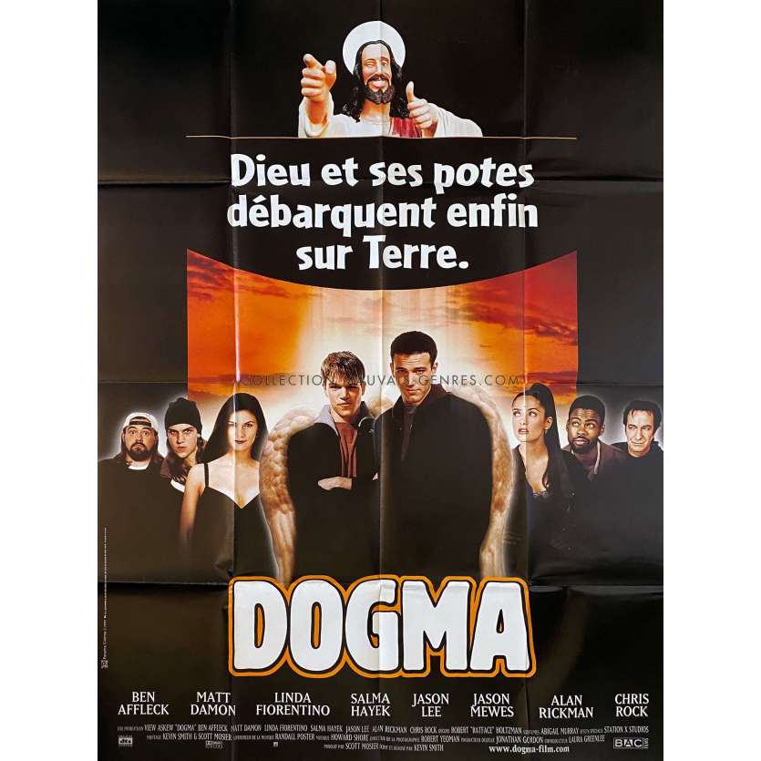 DOGMA Affiche de film- 120x160 cm. - 1999 - Ben Affleck, Kevin Smith