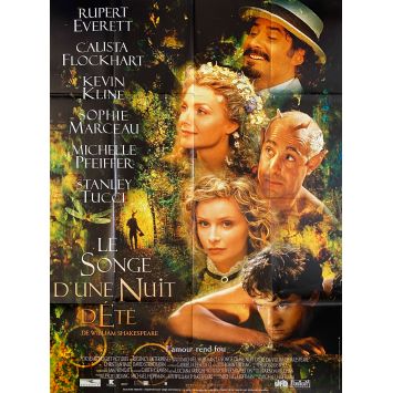 LE SONGE D'UNE NUIT D'ETE Affiche de film- 120x160 cm. - 1999 - Kevin Kline, Michael Hoffman