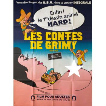 GRIMY'S TALES French Movie Poster- 47x63 in. - 1972 - Richard Meintz, Hubert Mentel
