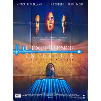 FLATLINERS French Movie Poster- 47x63 in. - 1990 - Joel Shumacher, Kiefer Sutherland