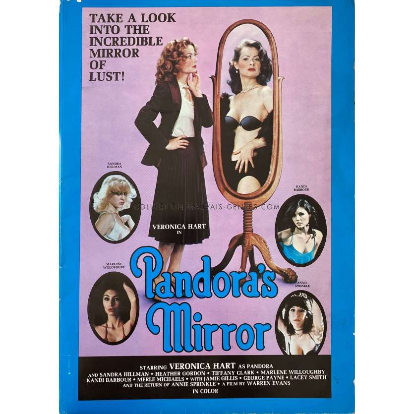 PANDORA'S MIRROR US Pressbook- 9x12 in. - 1981 - Warren Evans, Veronica Hart