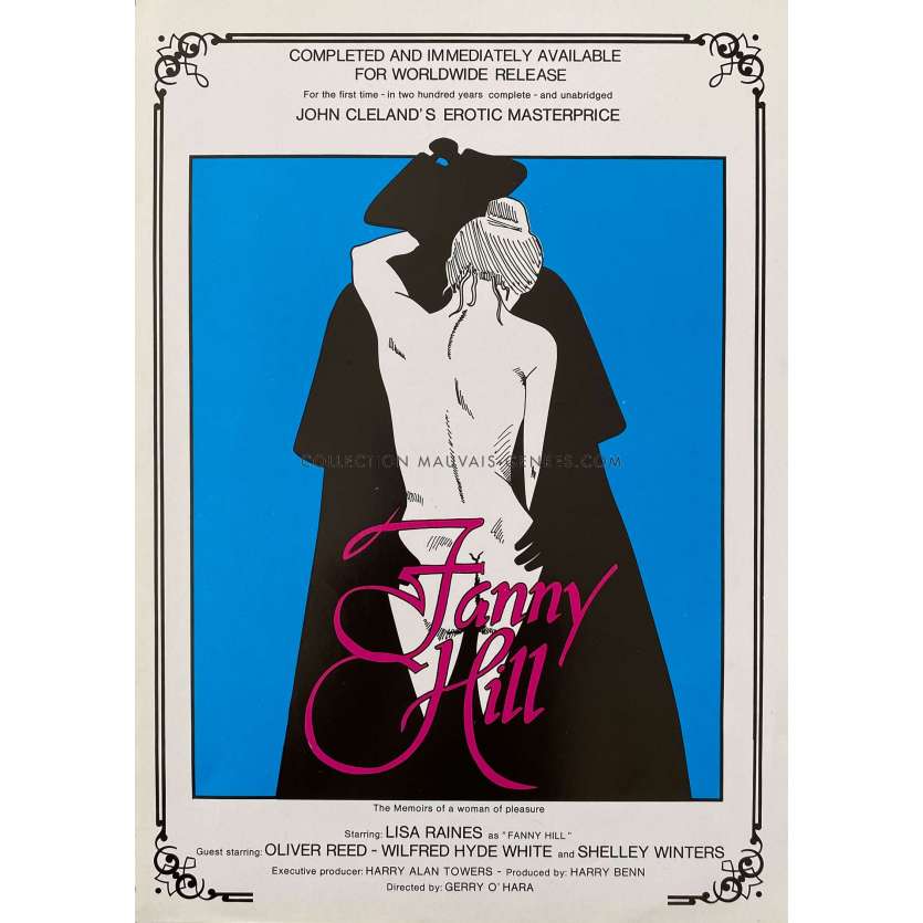 FANNY HILL Synopsis- 23x36 cm. - 1983 - Oliver Reed, Gerry O'Hara