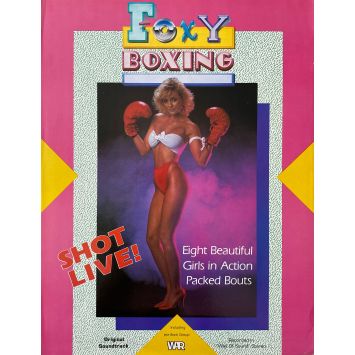 FOXY BOXING US Herald/Trade Ad- 9x12 in. - 1986 - Stewart Dell, Traci Lords