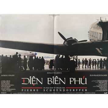 DIEN BIEN PHU French Movie Poster- 23x32 in. - 1992 - Pierre Schoendoerffer, Donald Pleasance